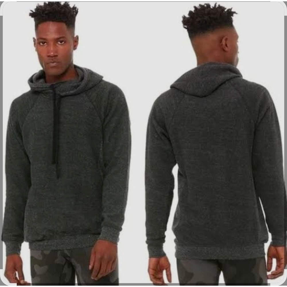 ALO YOGA MENS TRIUMPH HOODIE UNISEX SOFT ATHELEISURE GYM SPORTY